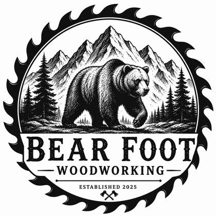 Bear Foot Woodworking logo
